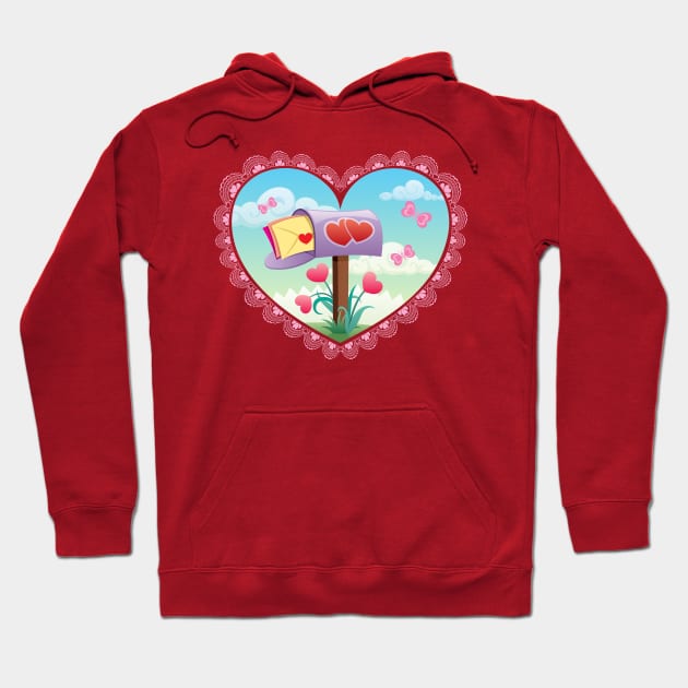 Love Mail Hoodie by Malchev